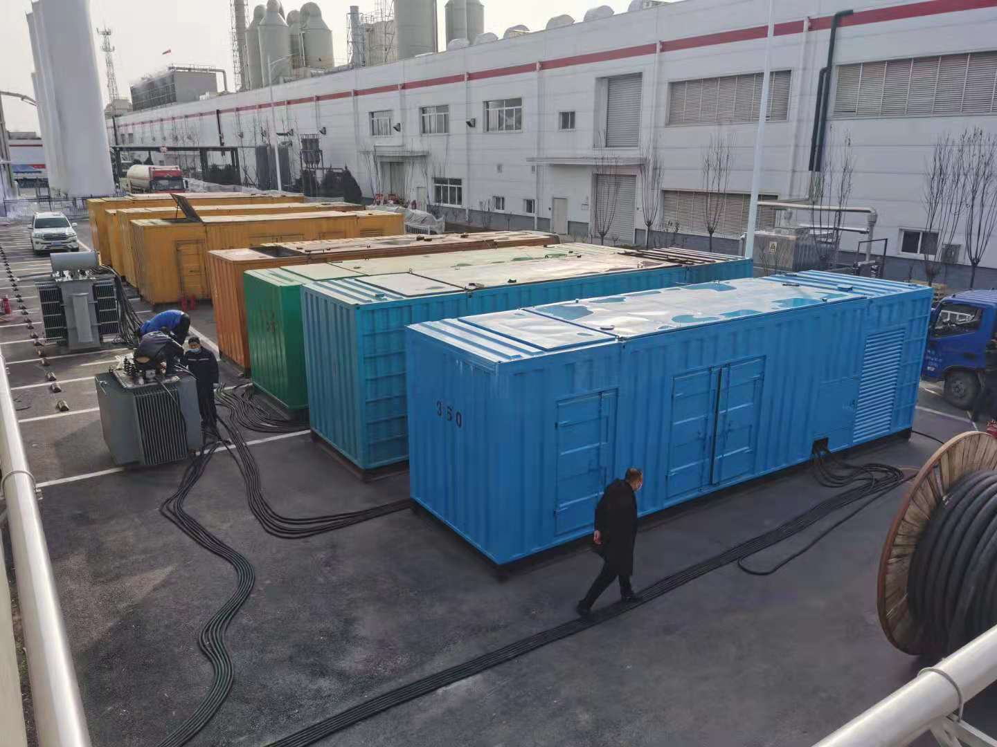 商丘出租发电机-柴油发电机组三相采用什么接法